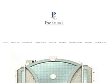 Tablet Screenshot of pempro.com